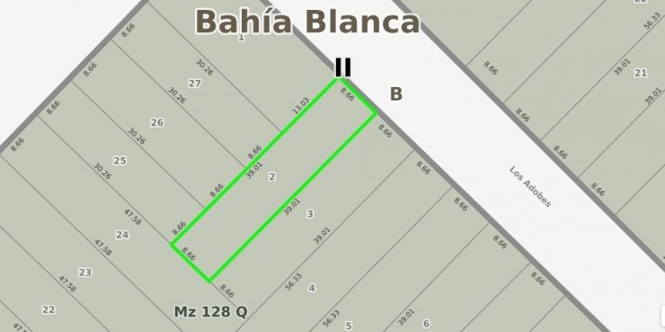 Los Adobes entre Belgrano y Las Heras-Lote en VENTA